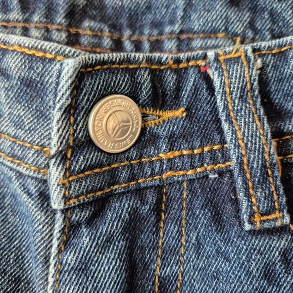 Lewis Hamilton x Tommy Hilfiger x Mercedes F1 Straight Leg Jeans Size 34 - Picture 6 of 14